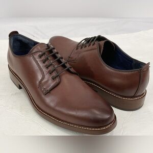 Cole Haan Men's Brown Kennedy Grand Postman II Derby Shoes 11.5 M